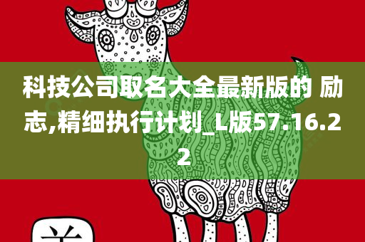 科技公司取名大全最新版的 励志,精细执行计划_L版57.16.22