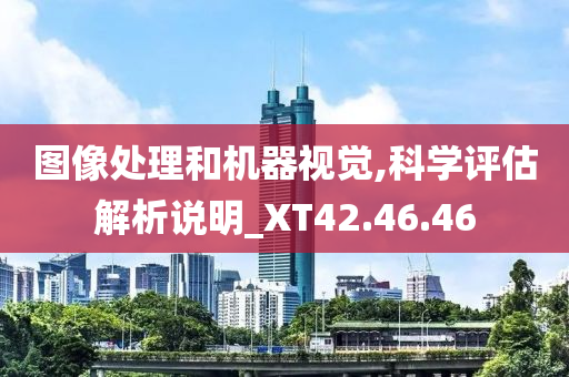 图像处理和机器视觉,科学评估解析说明_XT42.46.46