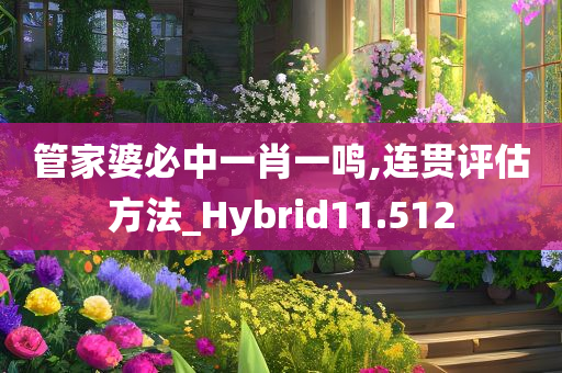 管家婆必中一肖一鸣,连贯评估方法_Hybrid11.512