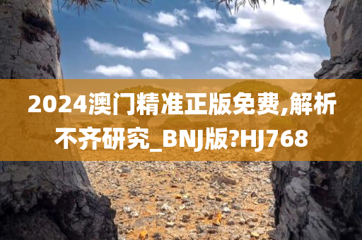 2024澳门精准正版免费,解析不齐研究_BNJ版?HJ768