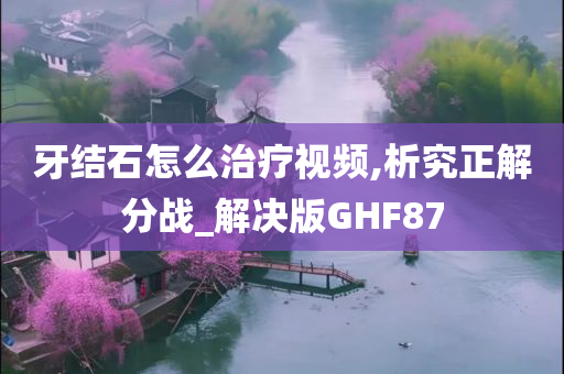 牙结石怎么治疗视频,析究正解分战_解决版GHF87