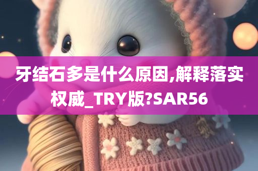 牙结石多是什么原因,解释落实权威_TRY版?SAR56