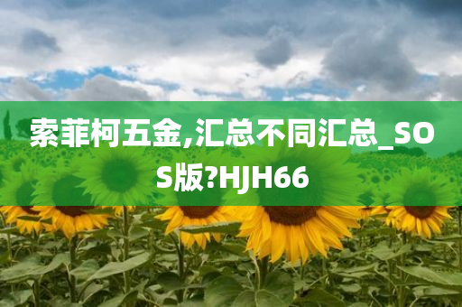 索菲柯五金,汇总不同汇总_SOS版?HJH66