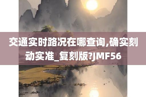 交通实时路况在哪查询,确实刻动实准_复刻版?JMF56