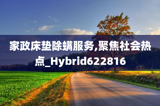 家政床垫除螨服务,聚焦社会热点_Hybrid622816