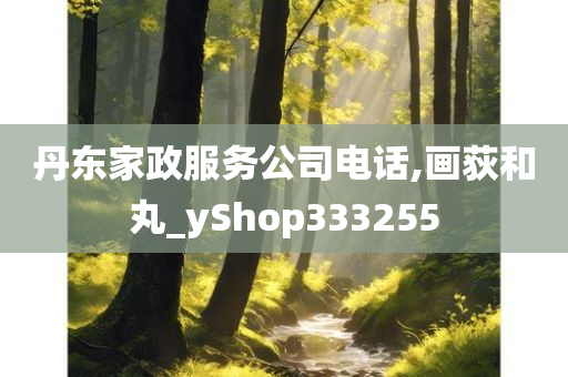 丹东家政服务公司电话,画荻和丸_yShop333255