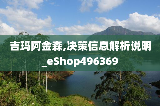 吉玛阿金森,决策信息解析说明_eShop496369