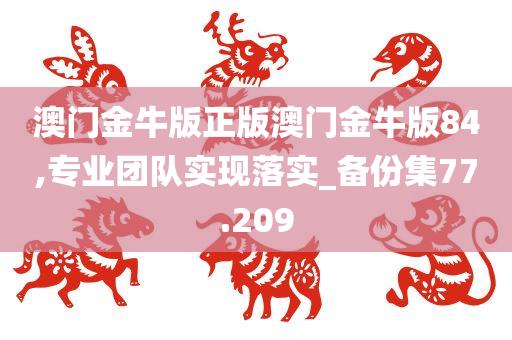 澳门金牛版正版澳门金牛版84,专业团队实现落实_备份集77.209