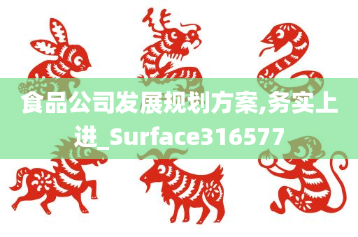 食品公司发展规划方案,务实上进_Surface316577