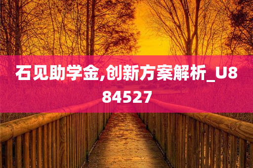 石见助学金,创新方案解析_U884527