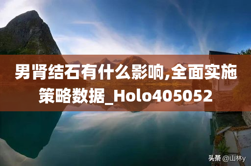 男肾结石有什么影响,全面实施策略数据_Holo405052