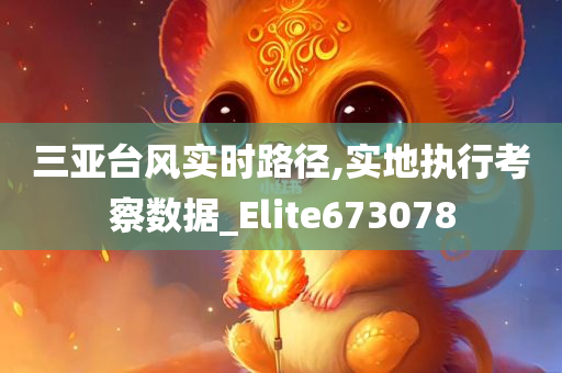 三亚台风实时路径,实地执行考察数据_Elite673078