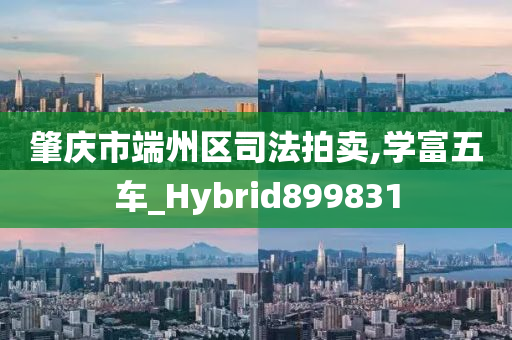 肇庆市端州区司法拍卖,学富五车_Hybrid899831