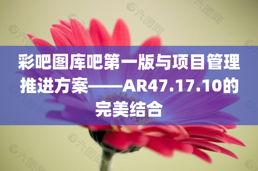 彩吧图库吧第一版与项目管理推进方案——AR47.17.10的完美结合