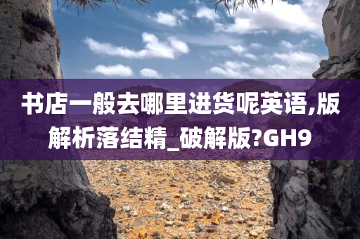 书店一般去哪里进货呢英语,版解析落结精_破解版?GH9