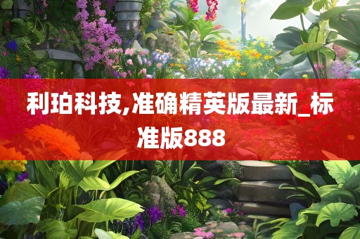 利珀科技,准确精英版最新_标准版888