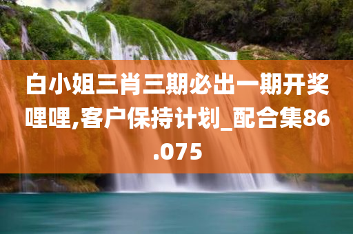 白小姐三肖三期必出一期开奖哩哩,客户保持计划_配合集86.075