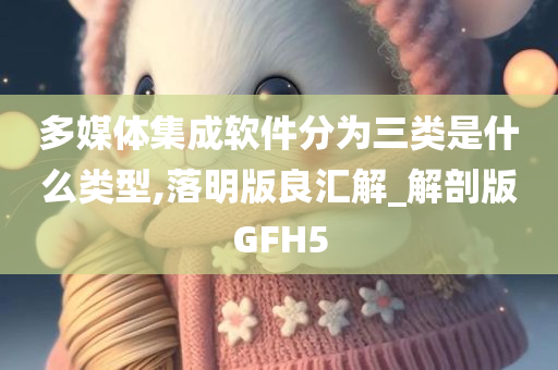 多媒体集成软件分为三类是什么类型,落明版良汇解_解剖版GFH5