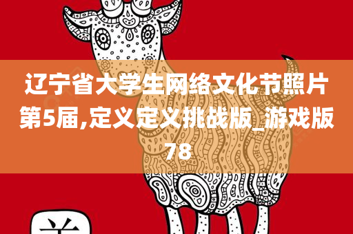 辽宁省大学生网络文化节照片第5届,定义定义挑战版_游戏版78