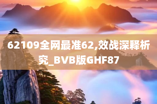 62109全网最准62,效战深释析究_BVB版GHF87