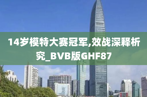 14岁模特大赛冠军,效战深释析究_BVB版GHF87