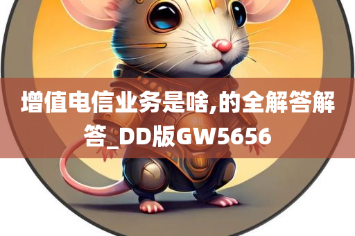 增值电信业务是啥,的全解答解答_DD版GW5656