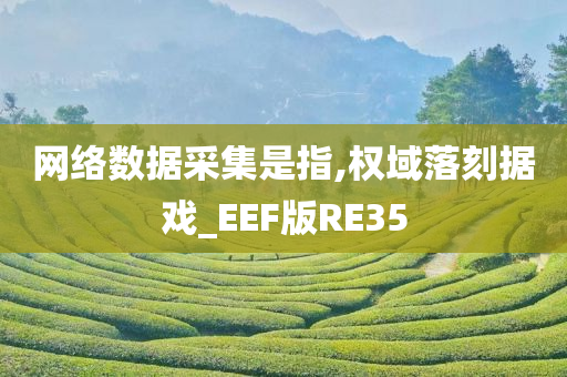 网络数据采集是指,权域落刻据戏_EEF版RE35