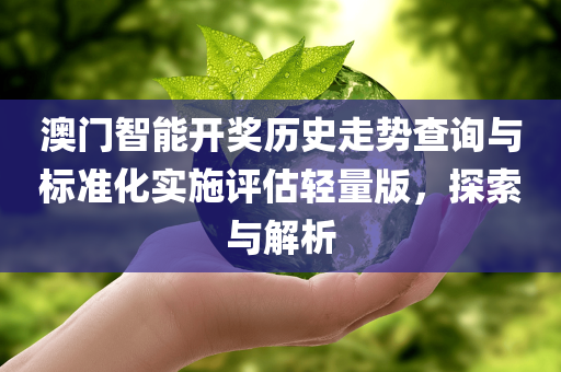 澳门智能开奖历史走势查询与标准化实施评估轻量版，探索与解析