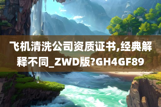 飞机清洗公司资质证书,经典解释不同_ZWD版?GH4GF89