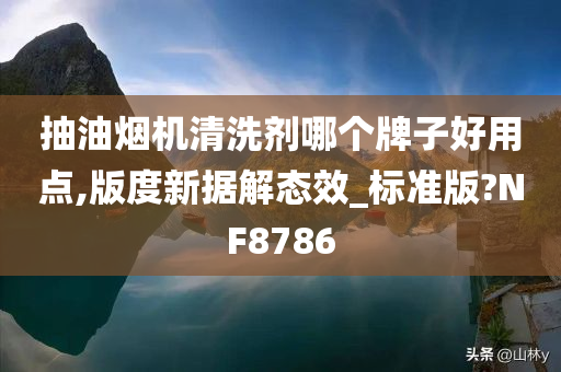 抽油烟机清洗剂哪个牌子好用点,版度新据解态效_标准版?NF8786