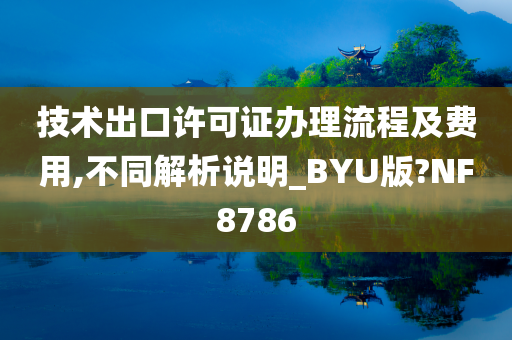 技术出口许可证办理流程及费用,不同解析说明_BYU版?NF8786