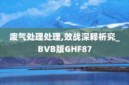 废气处理处理,效战深释析究_BVB版GHF87