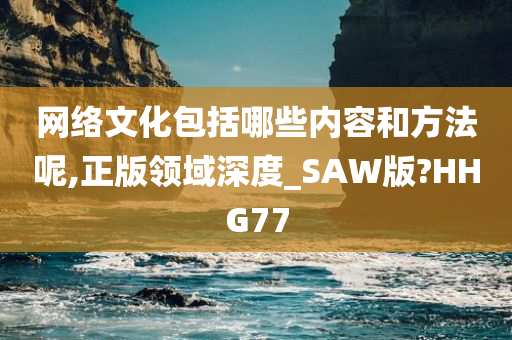 网络文化包括哪些内容和方法呢,正版领域深度_SAW版?HHG77