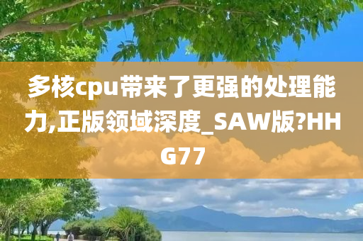 多核cpu带来了更强的处理能力,正版领域深度_SAW版?HHG77