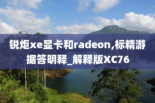 锐炬xe显卡和radeon,标精游据答明释_解释版XC76