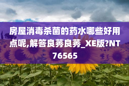 房屋消毒杀菌的药水哪些好用点呢,解答良莠良莠_XE版?NT76565