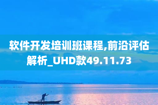 软件开发培训班课程,前沿评估解析_UHD款49.11.73