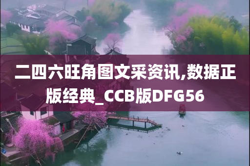 二四六旺角图文采资讯,数据正版经典_CCB版DFG56