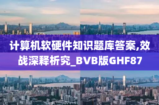 计算机软硬件知识题库答案,效战深释析究_BVB版GHF87