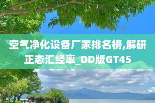 空气净化设备厂家排名榜,解研正态汇经率_DD版GT45