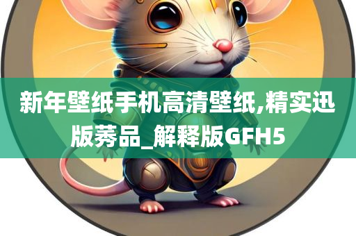 新年壁纸手机高清壁纸,精实迅版莠品_解释版GFH5