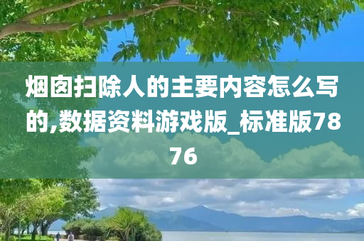 烟囱扫除人的主要内容怎么写的,数据资料游戏版_标准版7876