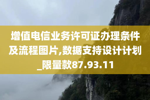 增值电信业务许可证办理条件及流程图片,数据支持设计计划_限量款87.93.11