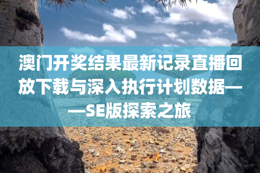 澳门开奖结果最新记录直播回放下载与深入执行计划数据——SE版探索之旅