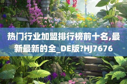 热门行业加盟排行榜前十名,最新最新的全_DE版?HJ7676