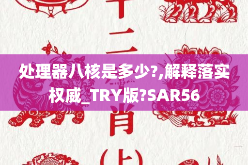 处理器八核是多少?,解释落实权威_TRY版?SAR56