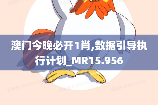 澳门今晚必开1肖,数据引导执行计划_MR15.956