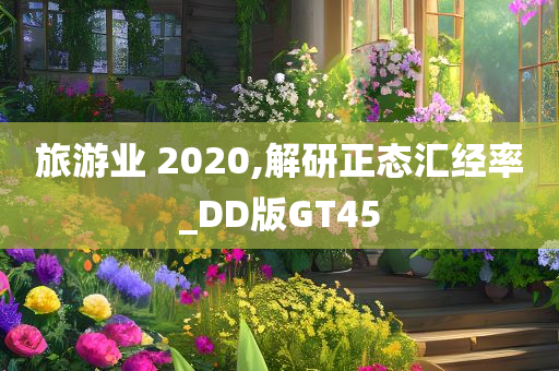 旅游业 2020,解研正态汇经率_DD版GT45