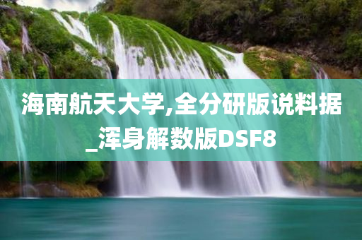 海南航天大学,全分研版说料据_浑身解数版DSF8