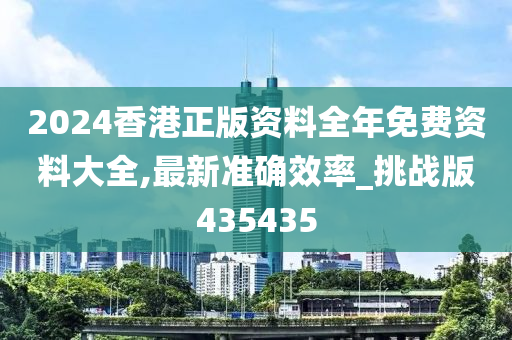 2024香港正版资料全年免费资料大全,最新准确效率_挑战版435435